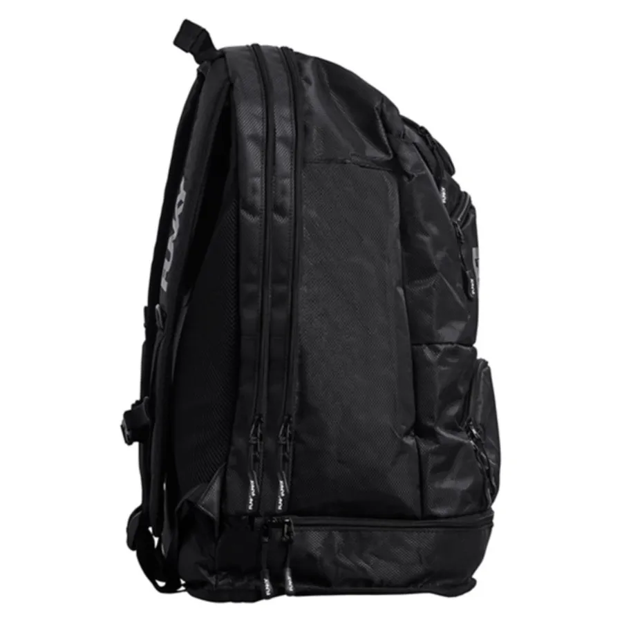 Funky Expandable Elite Squad Backpack FYG012N - Back To Black