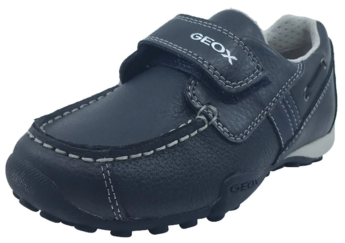 GEOX Boy's Navy Snake Moc