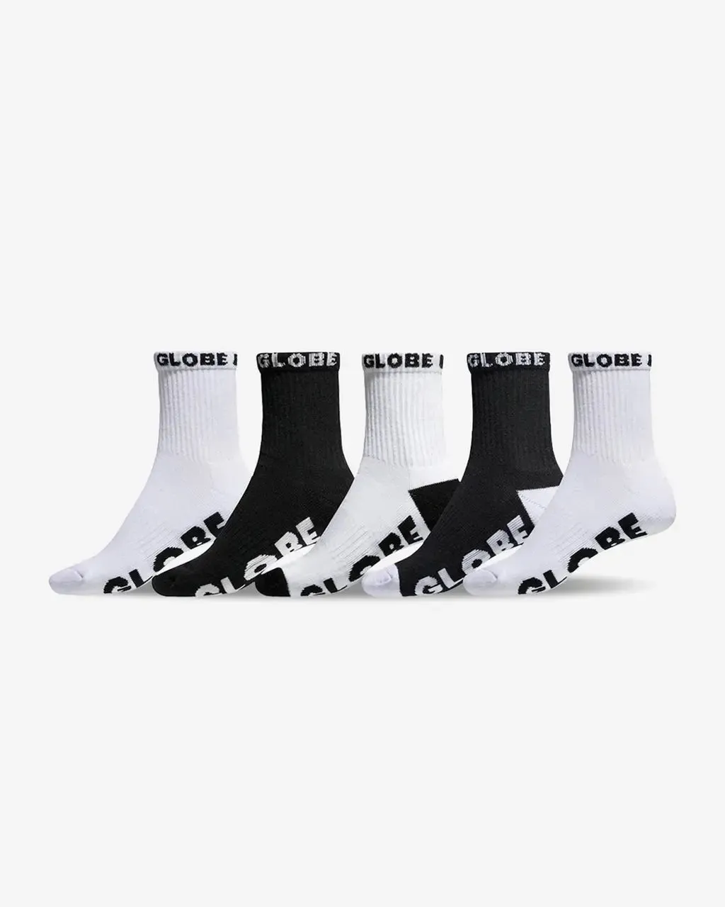 Globe Boys Quarter Sock 5 Pack