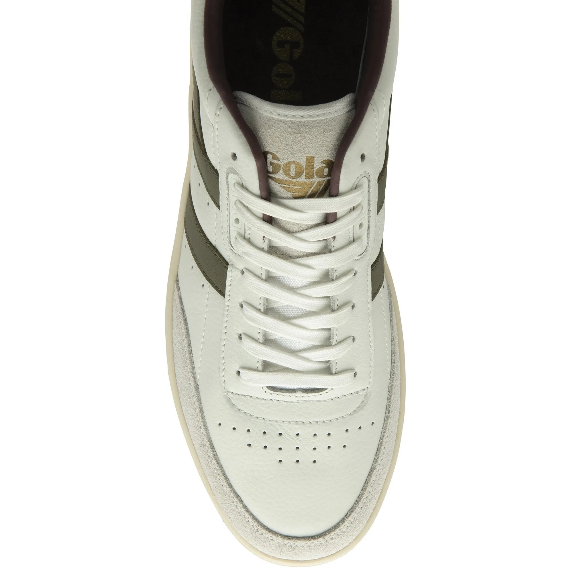 GOLA MEN'S CONTACT LEATHER SNEAKERS