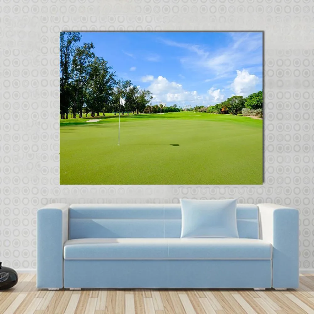 Golf Course  Australia Canvas Wall Art