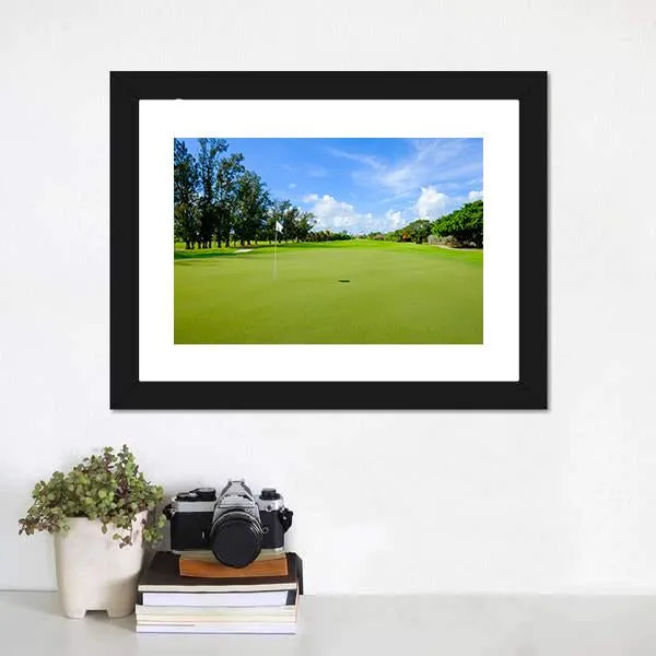 Golf Course  Australia Canvas Wall Art