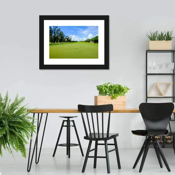 Golf Course  Australia Canvas Wall Art