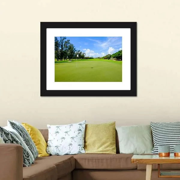 Golf Course  Australia Canvas Wall Art