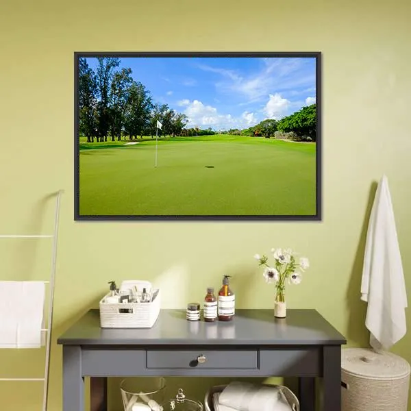 Golf Course  Australia Canvas Wall Art