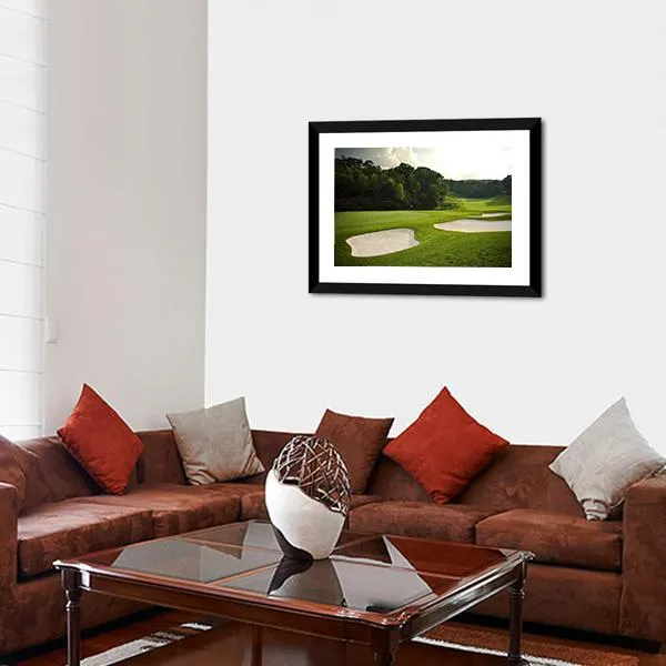 Golf Course Canvas Wall Art