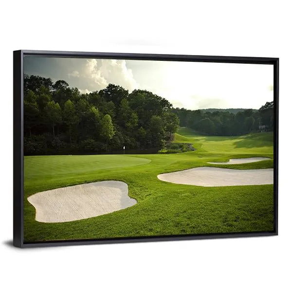 Golf Course Canvas Wall Art