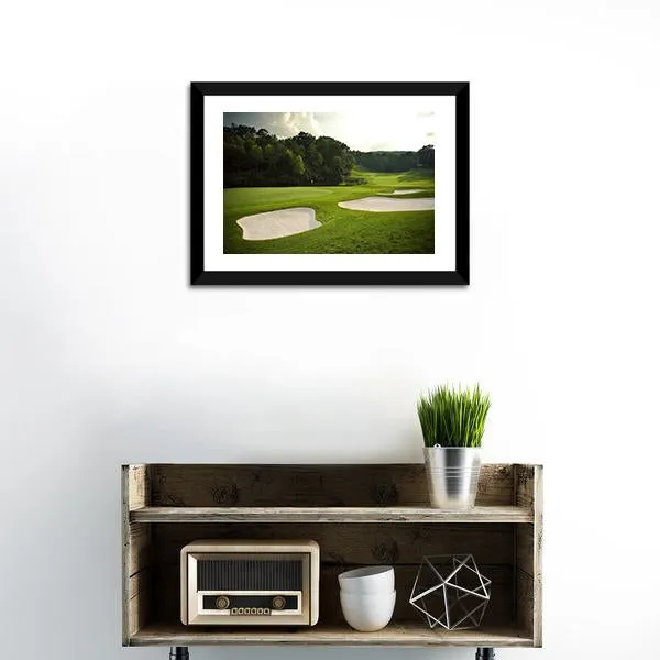 Golf Course Canvas Wall Art