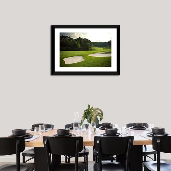 Golf Course Canvas Wall Art