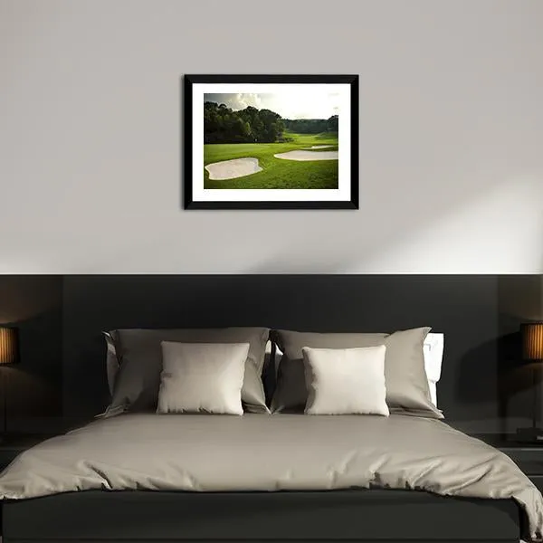 Golf Course Canvas Wall Art