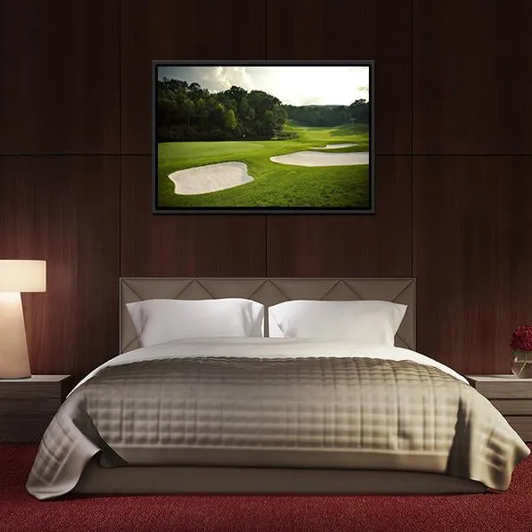 Golf Course Canvas Wall Art