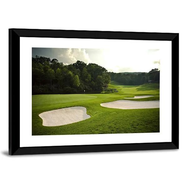 Golf Course Canvas Wall Art