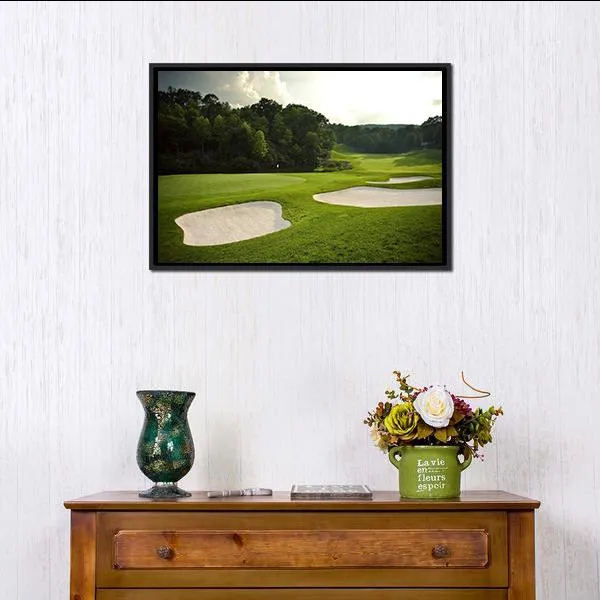 Golf Course Canvas Wall Art