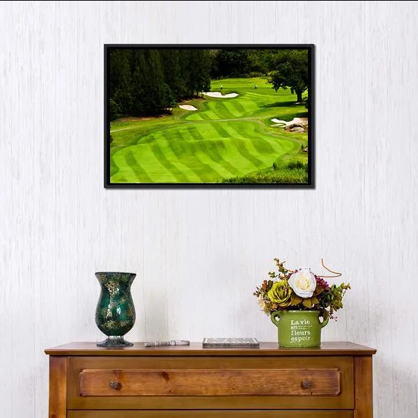 Golf Land Canvas Wall Art