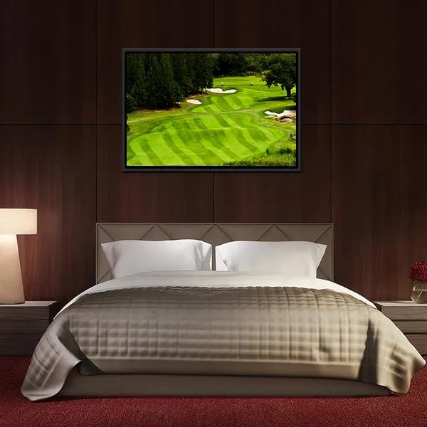 Golf Land Canvas Wall Art