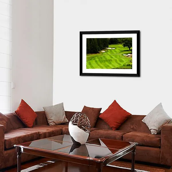 Golf Land Canvas Wall Art