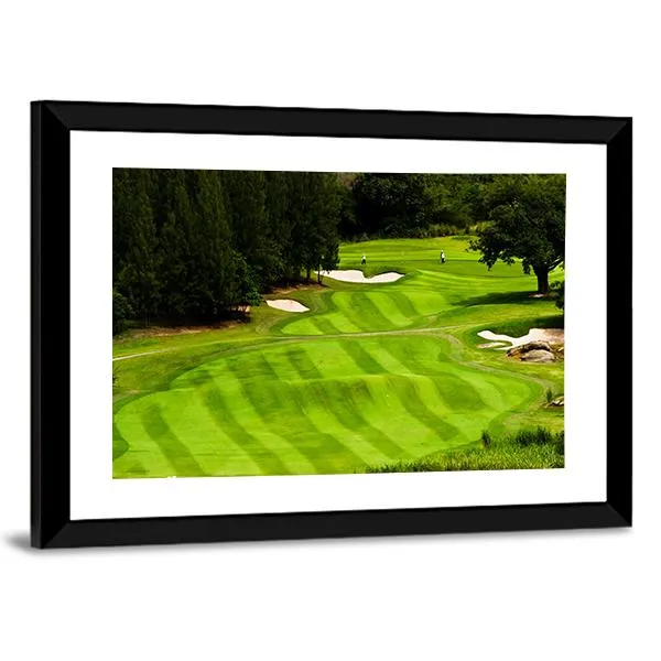 Golf Land Canvas Wall Art