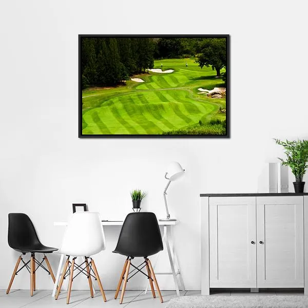 Golf Land Canvas Wall Art