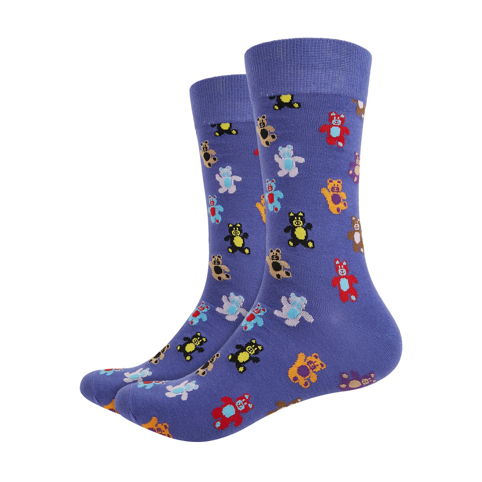 Gummy Bears Printed Crew Length Socks