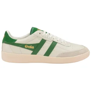 Inca Leather Trainer (Off White   Green)