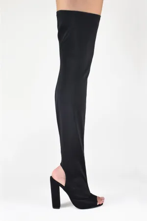 LAILA THIGH HIGH BLACK