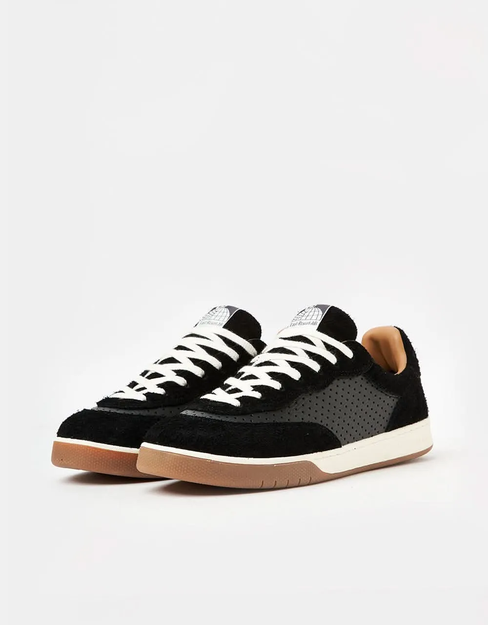 Last Resort AB CM001 Perf Skate Shoes - Black/White