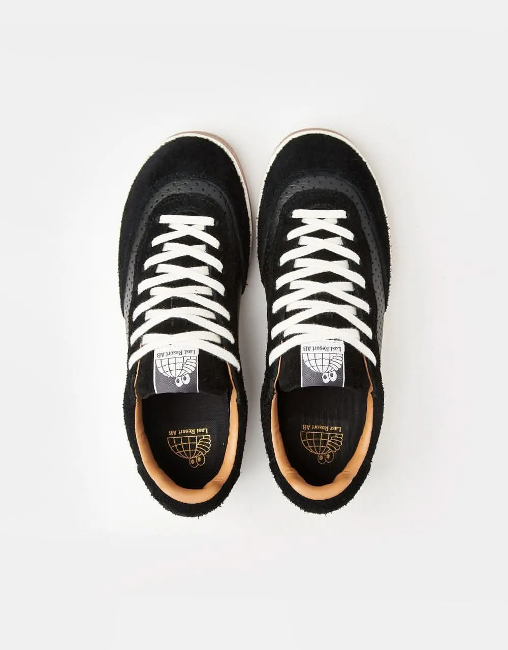 Last Resort AB CM001 Perf Skate Shoes - Black/White