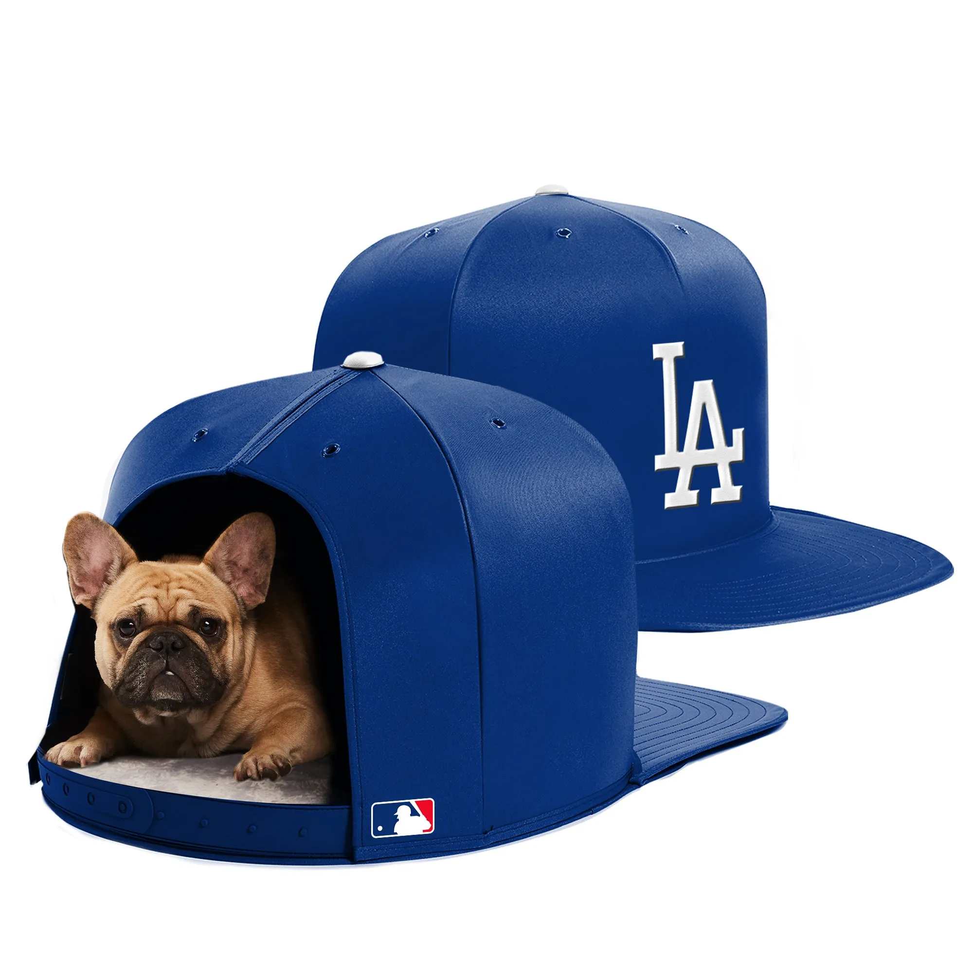 LOS ANGELES DODGERS NAP CAP PREMIUM DOG BED