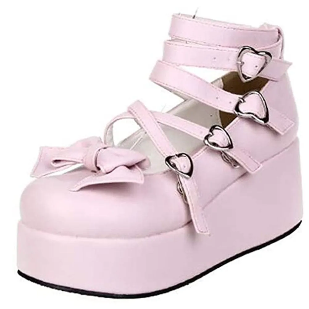 Mary Janes Wedges