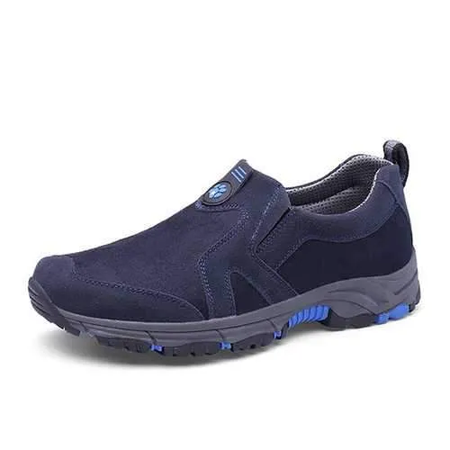 Men Soft Outdoor Hiking Wear Resistance Outsole Slip On Sneakers