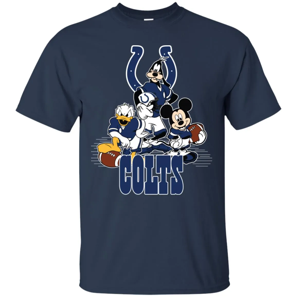 Mickey Mouse Indianapolis Colts American Football Nfl Sports Shirt