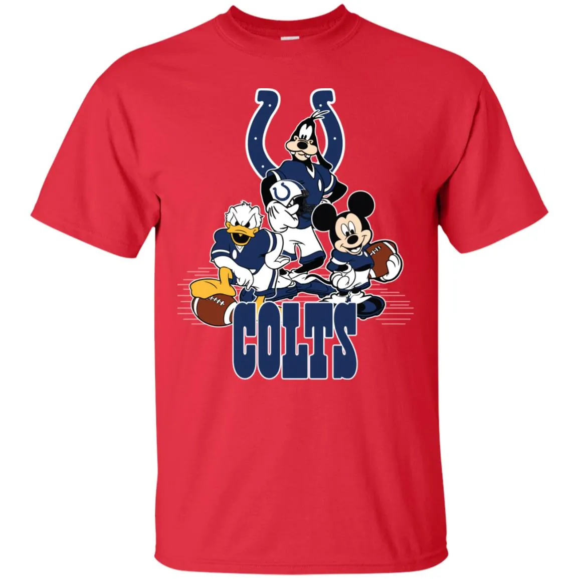 Mickey Mouse Indianapolis Colts American Football Nfl Sports Shirt