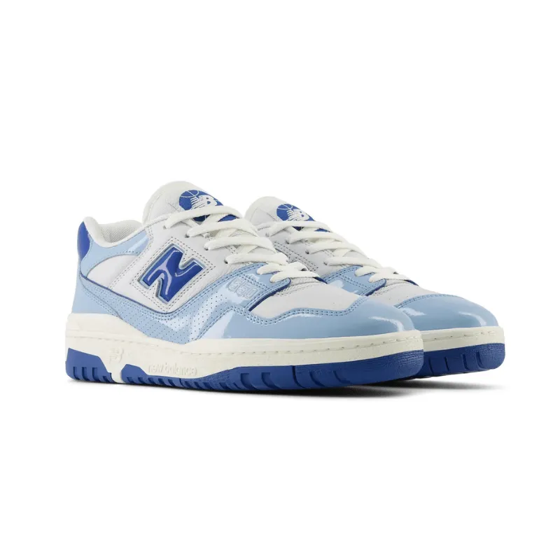 New Balance 550 "Chrome Blue Patent" - Men's