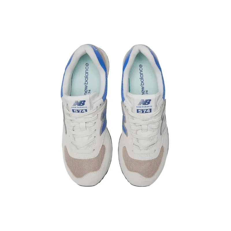 New Balance 574 NB Beige blue Unisex Lifestyle