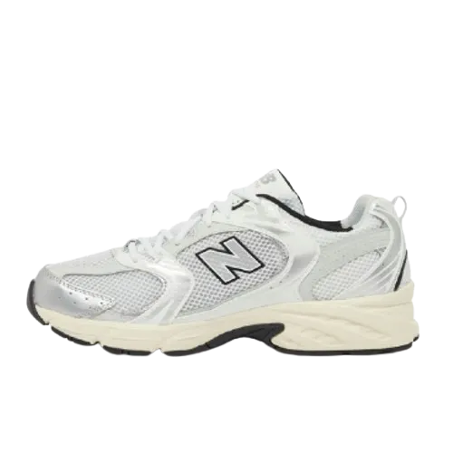 New Balance MR530TA - White with Silver Metallic and Black