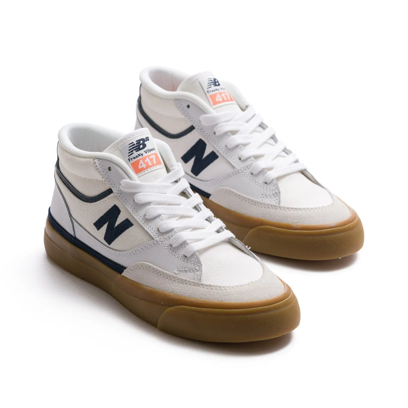 New Balance Numeric Franky Villani 417 - White with Navy