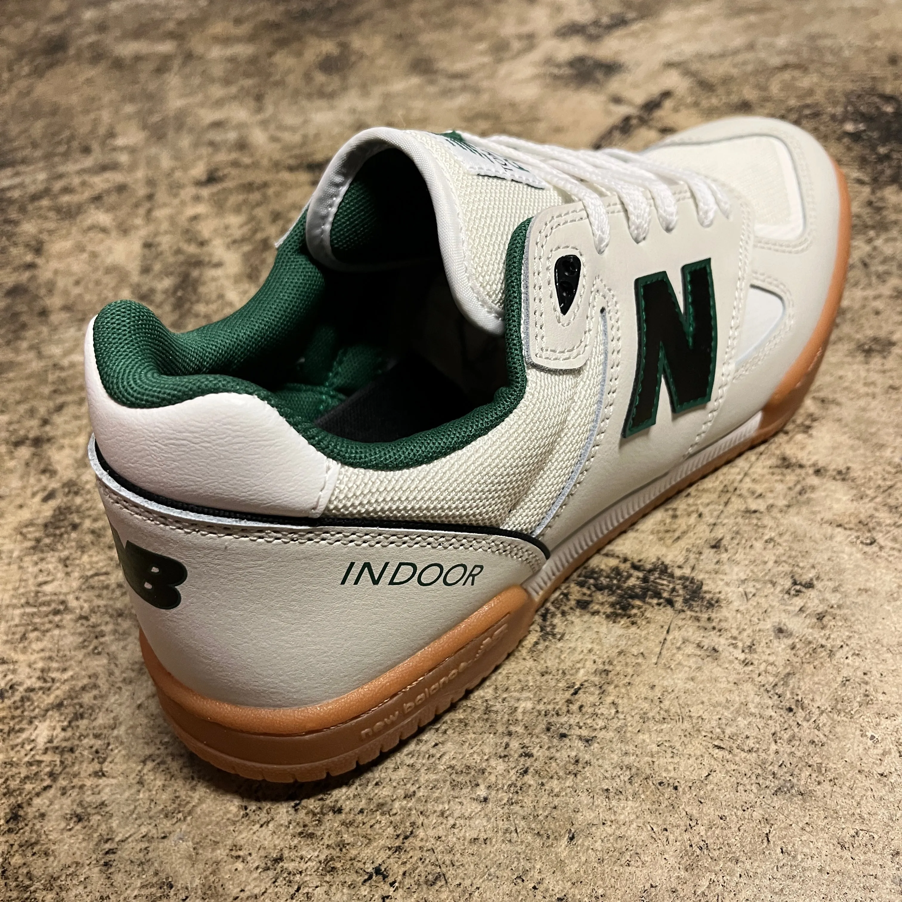 NEW BALANCE NUMERIC TOM KNOX 600 (WHITE/GREEN) NM600OGS