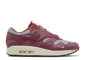 Nike Air Max 1 Patta Waves Rush Maroon (with Bracelet)