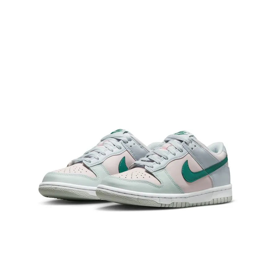 Nike Dunk Low (GS), FOOTBALL GREY/MINERAL TEAL-PEARL PINK