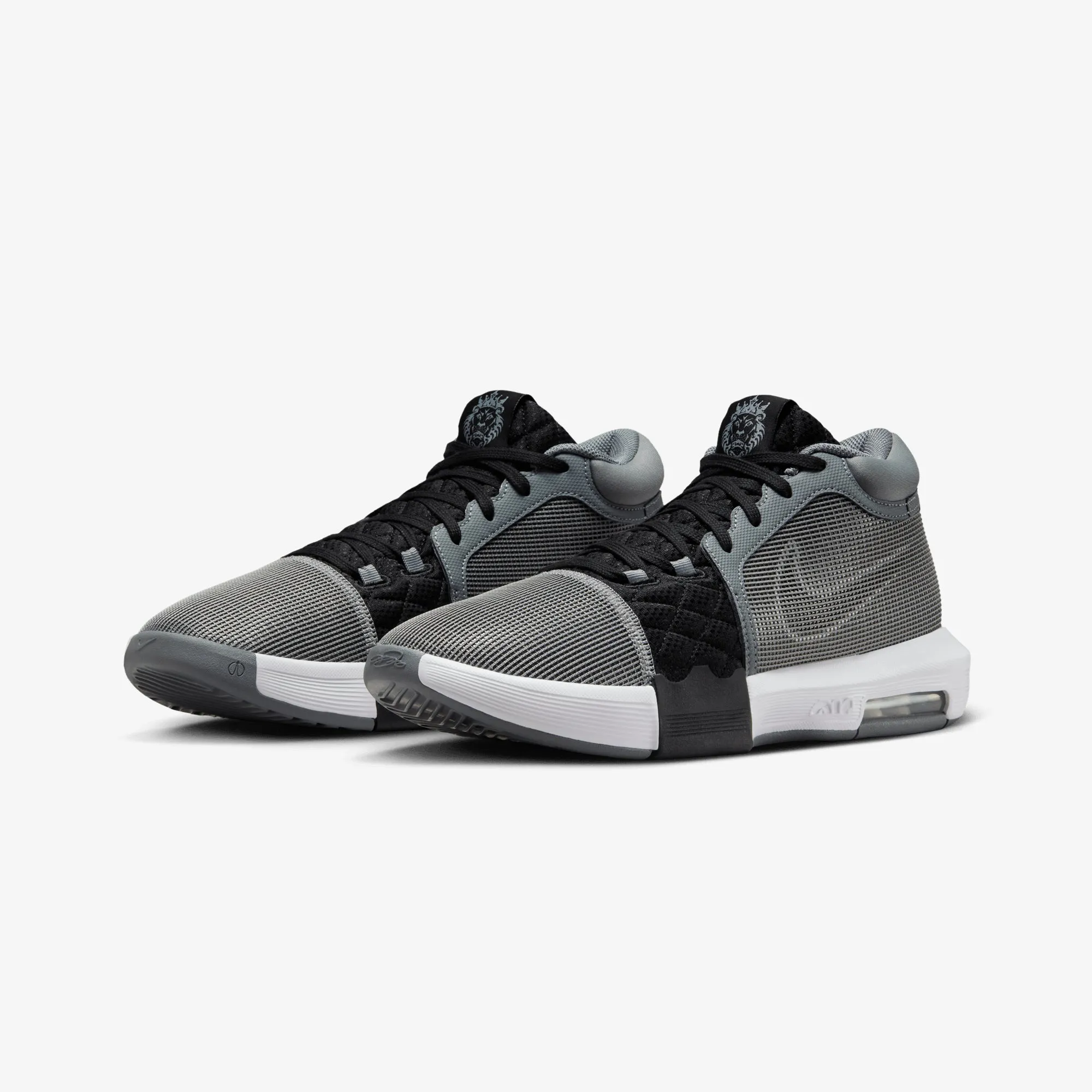 Nike | LEBRON WITNESS 8 EP  { COOL GREY/WHITE-BLACK