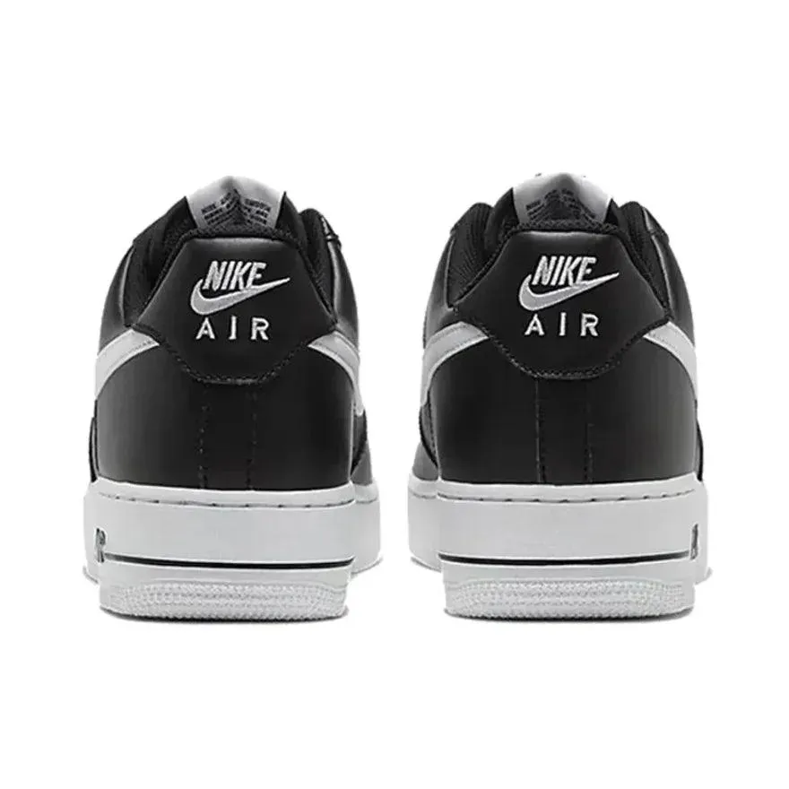 Nike Low Top Board Shoes Air Force 1 07 Black White Comfortable Trendy Hundred Wear-resistant Anti-slip