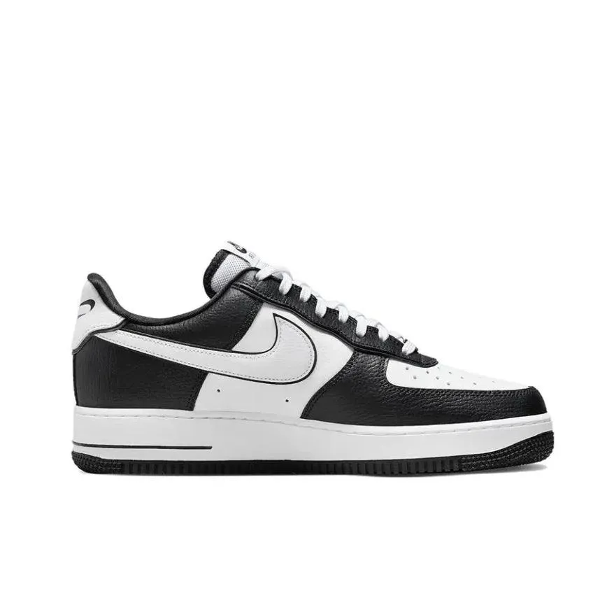 Nike Low Top Board Shoes Air Force 1 07 Black White Comfortable Trendy Hundred Wear-resistant Anti-slip