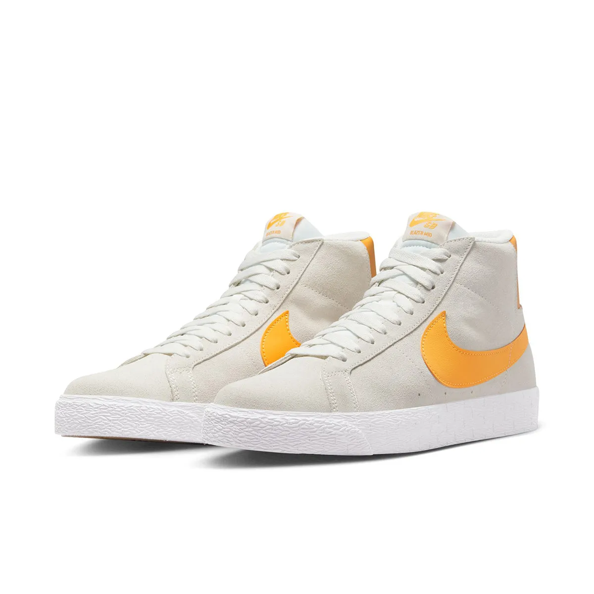 Nike SB - Blazer Mid Shoes Summit White/Laser Orange-Summit White