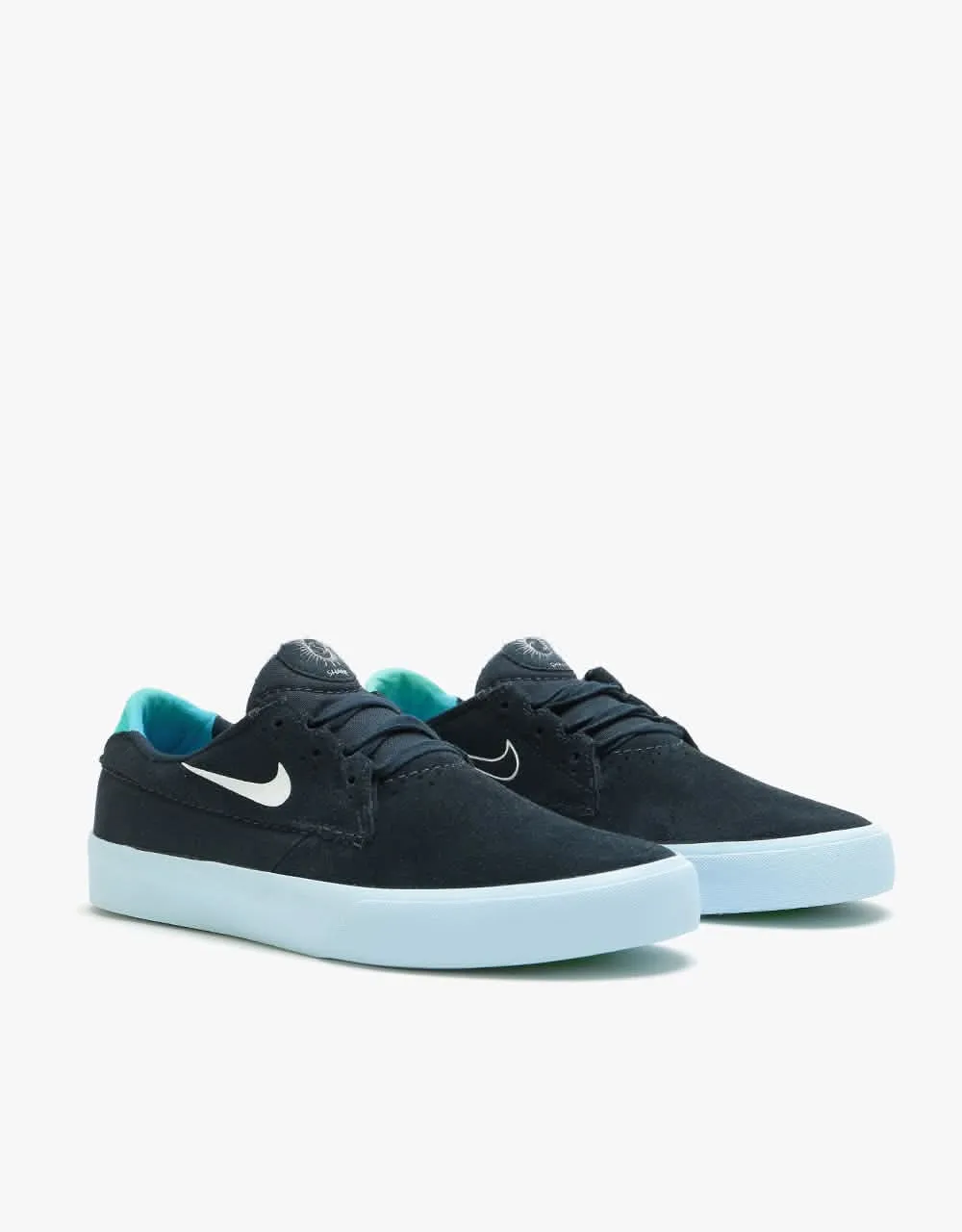 Nike SB Shane T Skate Shoes - Dark Obsidian/White-Hyper Jade