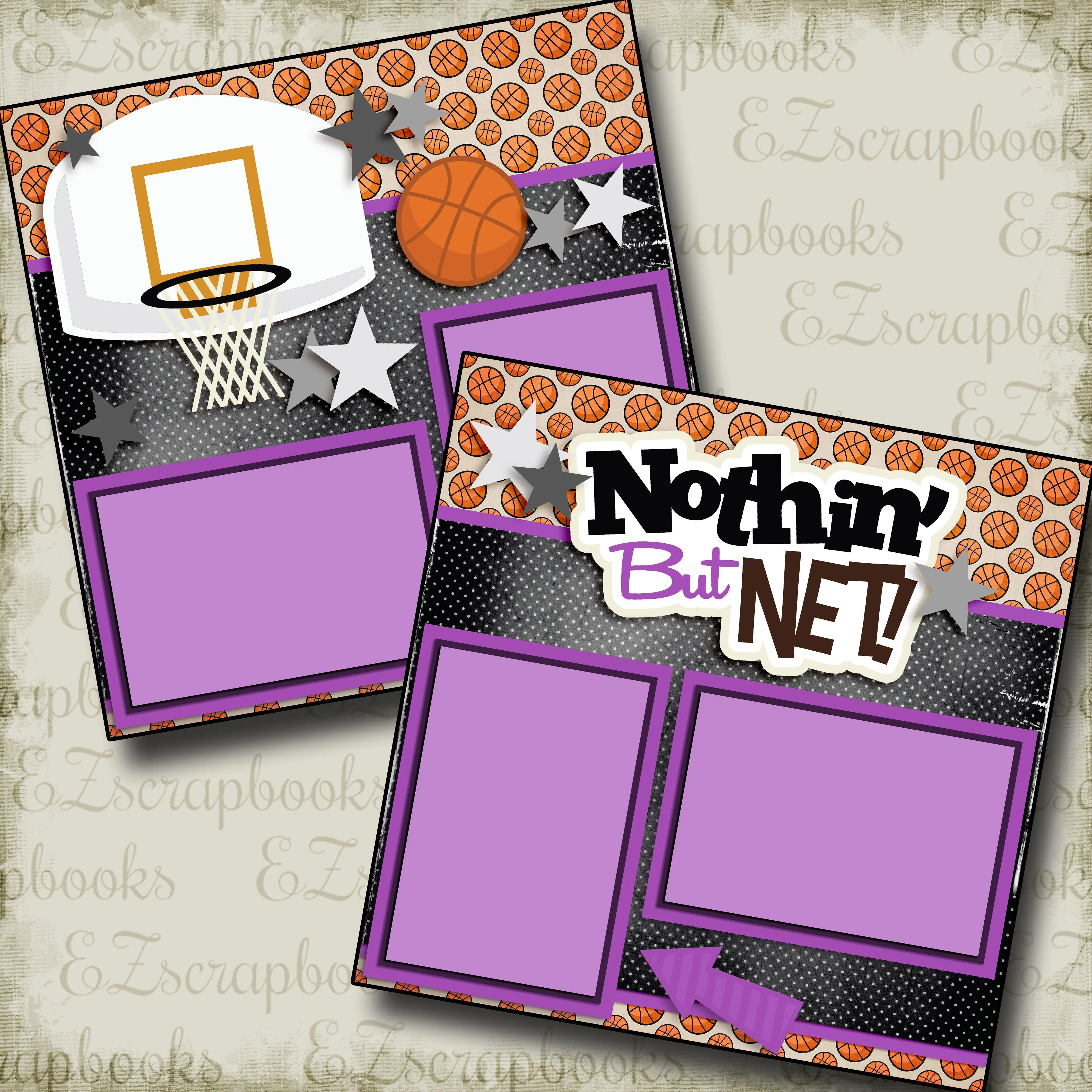 Nothin But Net Purple - 3276