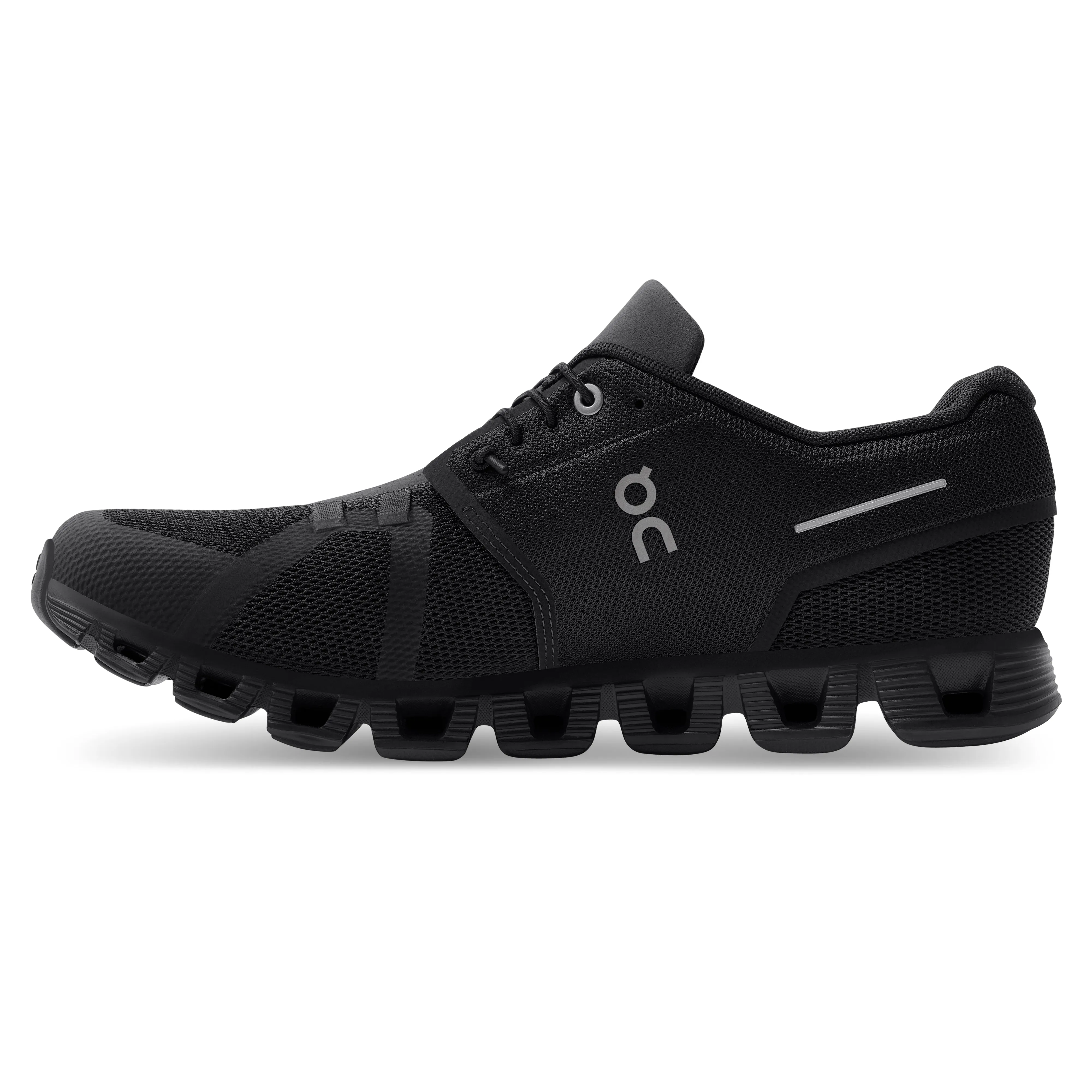 On Running Men's Cloud 5 Running Shoe in All Black