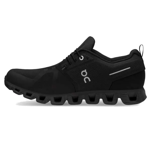 On Running Women's Cloud 5 Waterproof - All Black