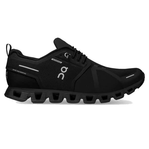 On Running Women's Cloud 5 Waterproof - All Black