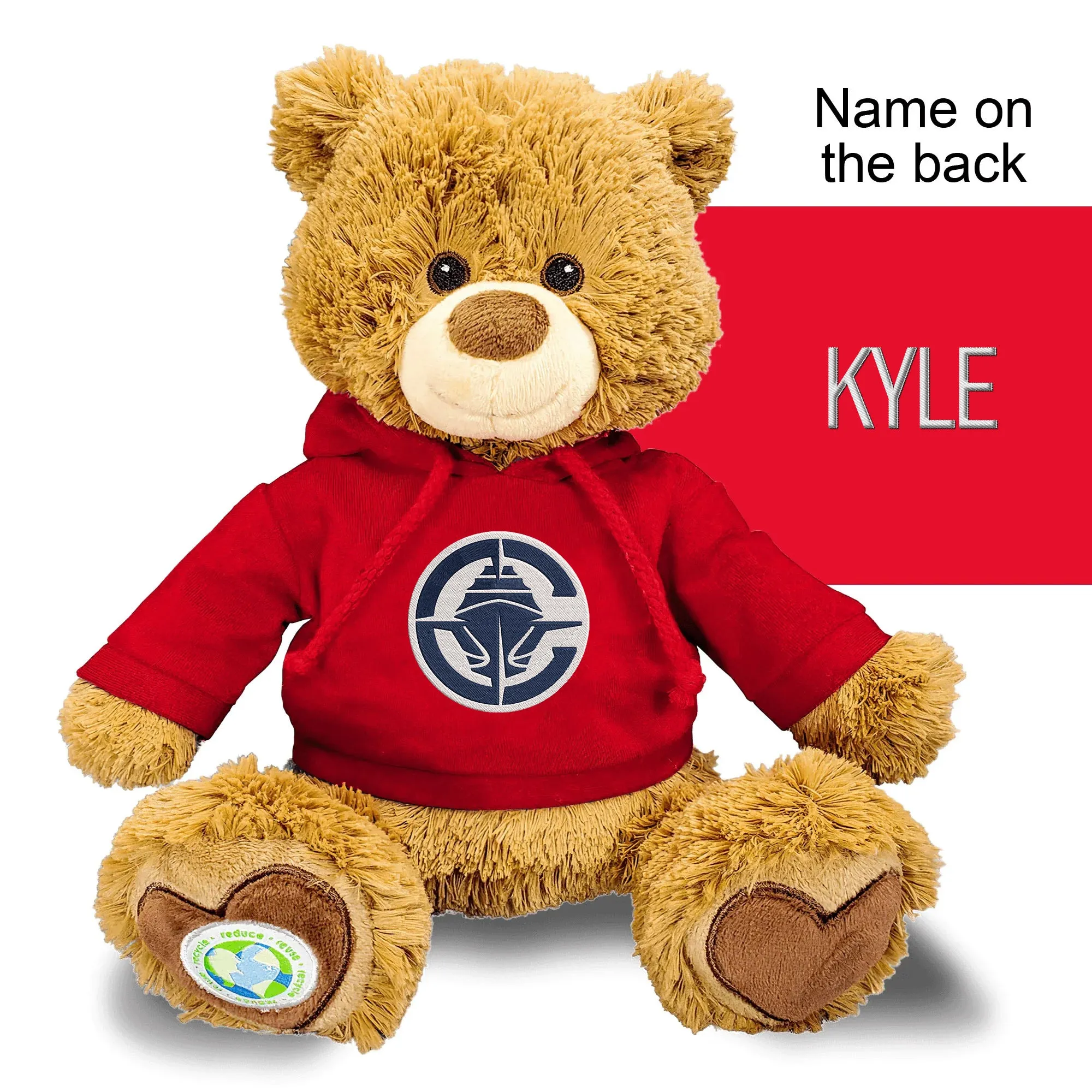 Personalized Los Angeles Clippers 10" Plush Bear 2