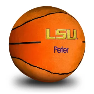 Personalized LSU Tigers Plush Basketball